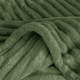 Velosso Bellissima Olive Plush Throw 150 x 200cm - Size: 150 x 200 x 1cm - Wilko - thumbnail 5