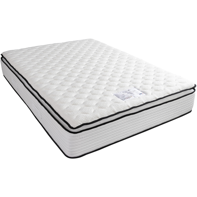 Eden Morgan King Size 1000 Tencel Mattress - White - Wilko - image 1