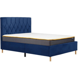 Loxley Double Blue Fabric Bed - Birlea - Wilko - thumbnail 4