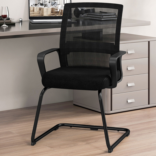 Costway Black Conference Office Chair - Size: 57 x 51 x 27cm - Wilko - image 1
