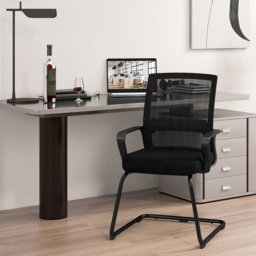 Costway Black Conference Office Chair - Size: 57 x 51 x 27cm - Wilko - thumbnail 5