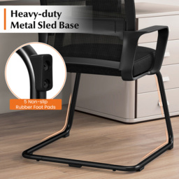 Costway Black Conference Office Chair - Size: 57 x 51 x 27cm - Wilko - thumbnail 7