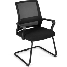 Costway Black Conference Office Chair - Size: 57 x 51 x 27cm - Wilko - thumbnail 3