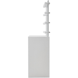 H&O Direct 6 Drawer Hollywood LED Mirror Dressing Table - Size: 147 x 100 x 40cm - White - Wilko - thumbnail 5