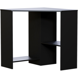 Vida Designs Hetton Corner Computer Desk Black - Size: 76 x 100 x 70cm - Wilko - thumbnail 3