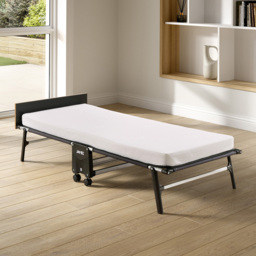Jay-Be RM80 Single Rollaway Folding Bed with Memory Mattress - Black - Wilko - thumbnail 3