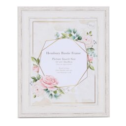 The Port. Co Gallery Hembury Rustic Photo Frame 14 x 11 inch - Cream - Wilko - thumbnail 1