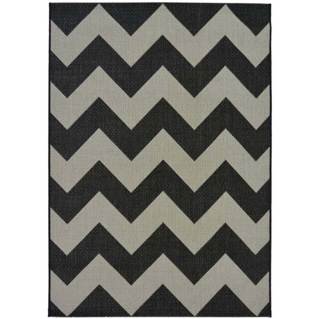 County Monochrome Rug Grey Black 160 x 230cm - Multi - Homemaker - Wilko