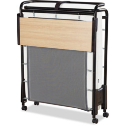 Jay-Be Single Revolution Folding Bed with Memory e-Fibre Mattress - Black - Wilko - thumbnail 4