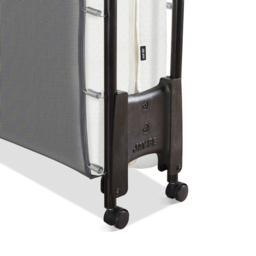 Jay-Be Single Revolution Folding Bed with Memory e-Fibre Mattress - Black - Wilko - thumbnail 6