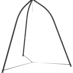 Outsunny Black Adjustable Height Hammock Stand - Size: 210 x 230 x 230cm - Wilko