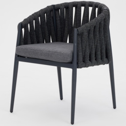 Home Detail Bondi 4 Seater Garden Dining Set Grey - Wilko - thumbnail 4