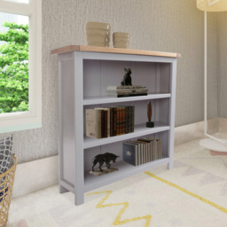 Mirano 3 Shelf Grey Bookcase - Wilko - thumbnail 7