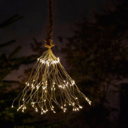 Luxform Branch Brown Hemp Rope Light - Size: 35 x 35 x 100cm - Wilko - thumbnail 3