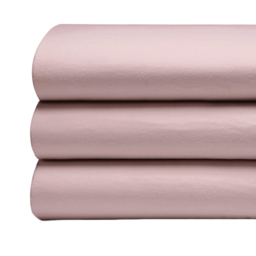 Serene Double Powder Pink Brushed Cotton Flat Bed Sheet - Wilko - thumbnail 3