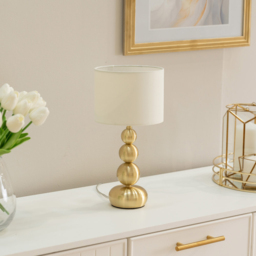 ValueLights Marissa 2 Pack Gold Stacked Ball Touch LED Table Lamp - Size: 36 x 17 x 17cm - Wilko - thumbnail 7