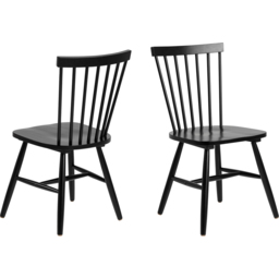 Florence Kenley 4 Seater Extending Dining Table Set Oak and Black - Oak/Black - Wilko - thumbnail 4