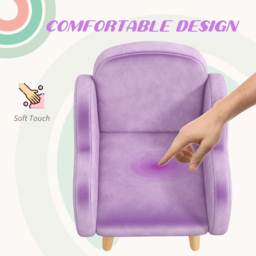 Tommy Toys Purple Cloud Shaped Kids Armchair - Wilko - thumbnail 7