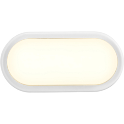 Nordlux Cuba White Oval Garden Wall Light - Size: 20.5 x 20.5 x 10cm - Wilko - thumbnail 3