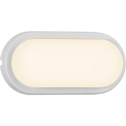 Nordlux Cuba White Oval Garden Wall Light - Size: 20.5 x 20.5 x 10cm - Wilko - thumbnail 4