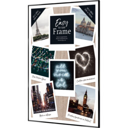 Easy Poster Frame - Black/39x28in - Size: 39 x 28 Inch - Wilko - thumbnail 5