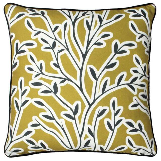 furn. Annika Honey Floral Cushion - Size: 50 x 50cm - Multi - Wilko - image 1