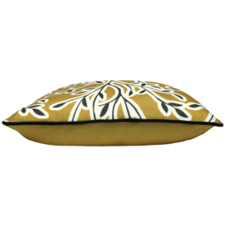 furn. Annika Honey Floral Cushion - Size: 50 x 50cm - Multi - Wilko - thumbnail 5