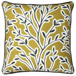 furn. Annika Honey Floral Cushion - Size: 50 x 50cm - Multi - Wilko - thumbnail 1