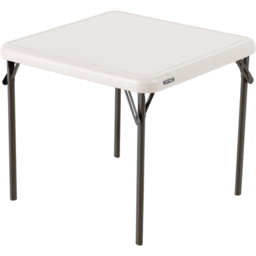 Lifetime Products Kids Square Essential Table - Size: 53.5 x 61.2 x 61.2cm - Cream - Wilko - thumbnail 3