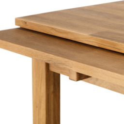 Julian Bowen Coxmoor 4 Seater Oak Extending Table Set - Brown - Wilko - thumbnail 7