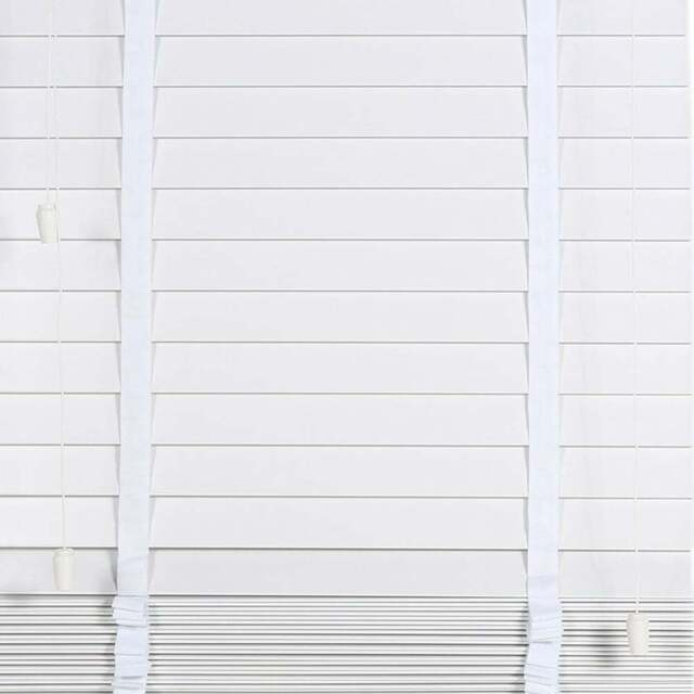 Ashwood Venetian Blinds Cotton White 60cm - Size: W 60 x D 160cm - Wilko - image 1