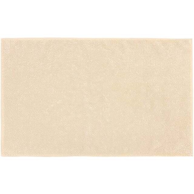 Misona Loop Natural Reversible Organic Cotton Bath Mat 50 x 80cm - Size: 50 x 80 x 1cm - Wilko - image 1