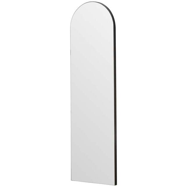 Yearn Black Arched Narrow Mirror 100 x 30cm - Wilko - image 1