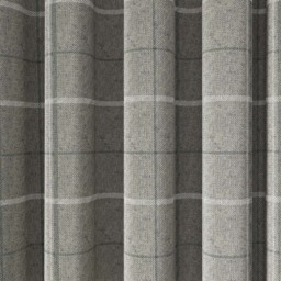Helena Springfield Harper Woven Lined Silver Eyelet Curtains 168 x 183cm - Size: W 168 x D 183cm - Wilko - thumbnail 4