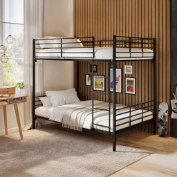 Flair Metayal Small Double Black Bunk Bed - Wilko - thumbnail 4
