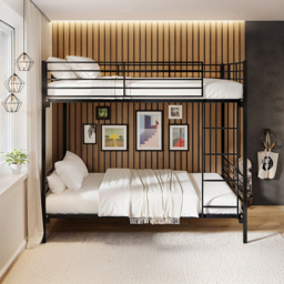 Flair Metayal Small Double Black Bunk Bed - Wilko - thumbnail 5