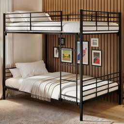 Flair Metayal Small Double Black Bunk Bed - Wilko - thumbnail 1