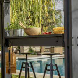 Keter Signature 2.5 x 2m Grey Ashwood Grill Gazebo - Size: 2 x 2.5m - Wilko - thumbnail 5