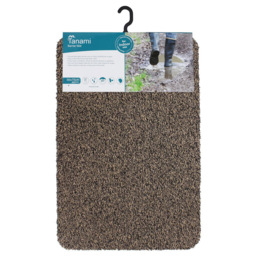 JVL Tanami Brown Barrier Doormat and Runner Set of 2 - Size: 50 x 75cm - JVL Homewares - Wilko - thumbnail 7