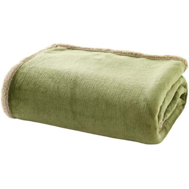 Deyongs Hazelwood Sage Throw 130 x 170cm - Green - Wilko - image 1