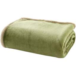Deyongs Hazelwood Sage Throw 130 x 170cm - Green - Wilko - thumbnail 1