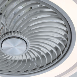 Living and Home Acrylic LED Ceiling Fan Light 21 inch - Size: 20 x 52.5 x 52.5cm - White - Wilko - thumbnail 5