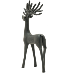 The Christmas Gift Co Black Deer Standing Ornament - Size: 31 x 5 x 19cm - The Christmas Gift Co. - Wilko - thumbnail 4