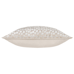 Hoem Lanzo Moonbeam Cut Velvet Piped Cushion - Size: 45 x 45 cm - Multi - Wilko - thumbnail 6