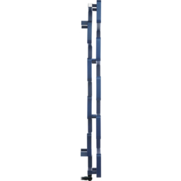 Terma Bookie Denim Blue Heated Towel Rail 1155 x 500mm - Size: #VALUE! - Wilko - thumbnail 6