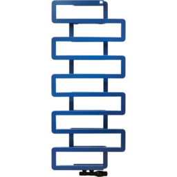 Terma Bookie Denim Blue Heated Towel Rail 1155 x 500mm - Size: #VALUE! - Wilko - thumbnail 5