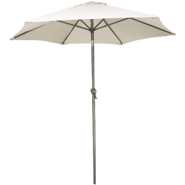 Marco Paul Cream Garden Umbrella Parasol 2m - Wilko - image 1