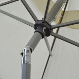 Marco Paul Cream Garden Umbrella Parasol 2m - Wilko - thumbnail 4