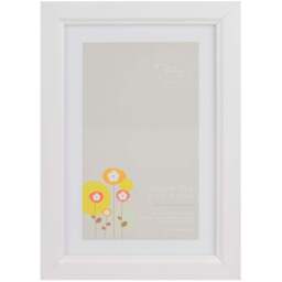 The Port Gallery White Ridged Photo Frame 6 x 4 inch - Size: A6 - The Port. Co Gallery - Wilko