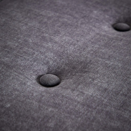 Home Source Carson Black Velvet Fabric Storage Ottoman - Size: 46 x 110 x 40cm - Wilko - thumbnail 5